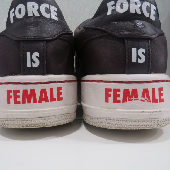 NIKE💥FORCE IS FEMALE PINK, GREEN, PURPLE SNEAKERS💥 - Picture 3 of 3